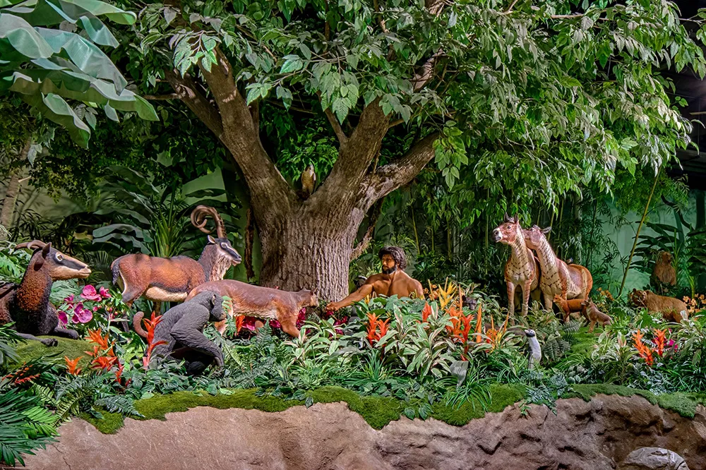 Esplorare il conteggio degli animali che Adamo nominò nel Giardino dell'Eden