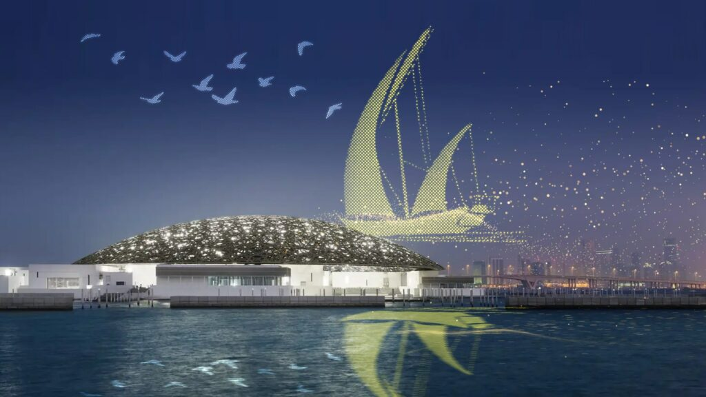 Abu Dhabi dévoile les plans du plus grand spectacle lumineux de drones au monde