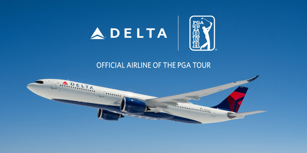 Delta Air Lines forme un partenariat stratégique avec le PGA TOUR