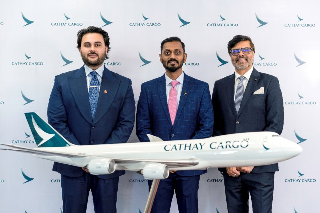 Espansione di Cathay Cargo in India grazie alla partnership con Zeal Global Corp