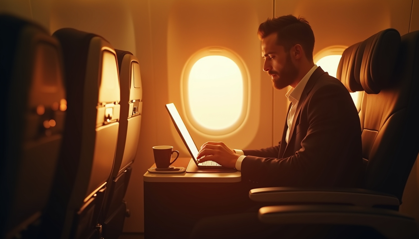 Lufthansa's gratis berichtendienst verbetert langeafstandsvluchten
