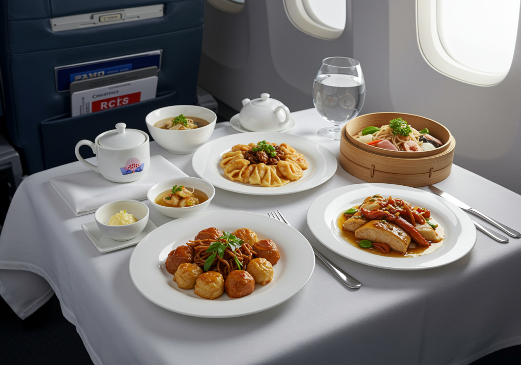 China Airlines führt exquisite saisonale Menüs für Reisende ein