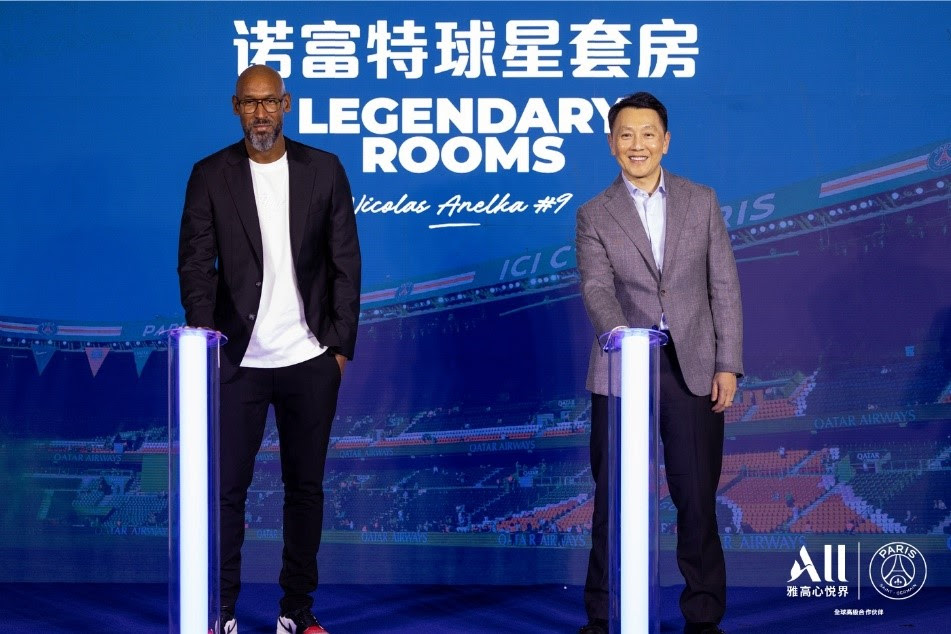 Experience the Legendary Room Celebrating Nicolas Anelka in Shanghai