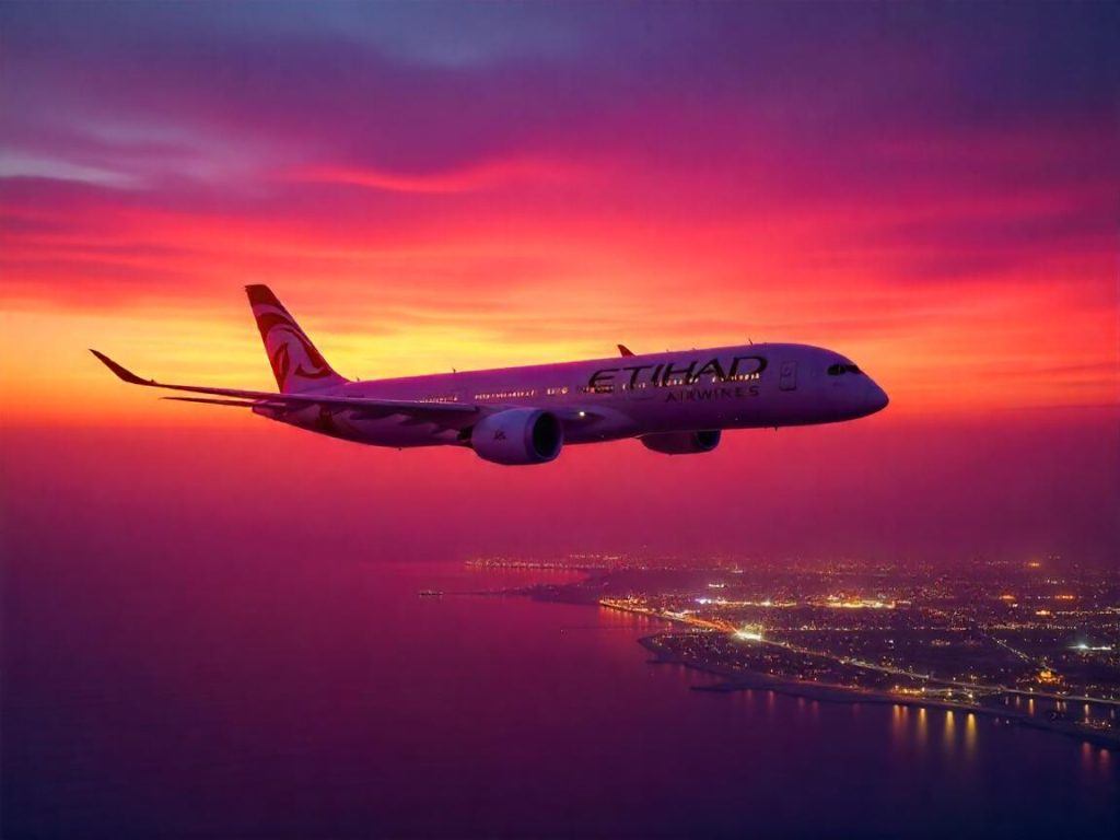 Etihad Airways utökar sin flotta med den senaste A350-modellen