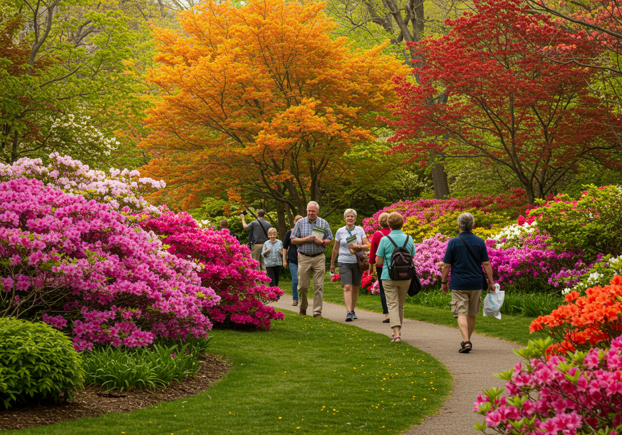 Nueva Jersey da a conocer su ruta digital de los jardines y su guía turística