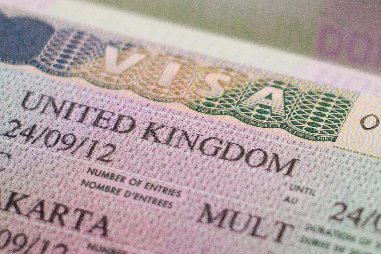 英国政府打击签证滥用及其对旅行的影响。
